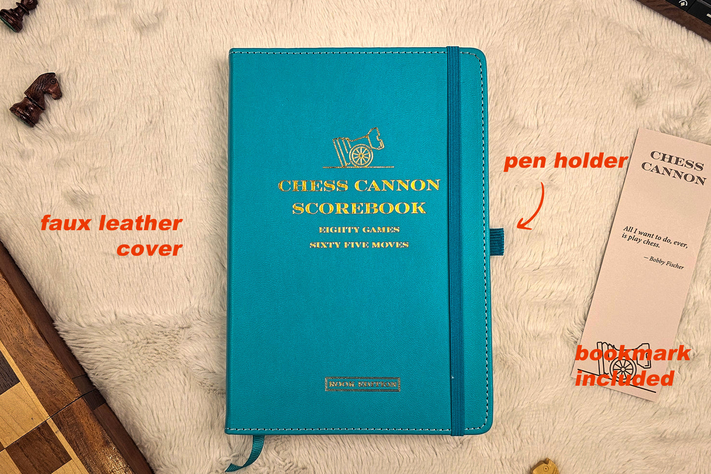 Chess Notation Scorebook - Rook Edition
