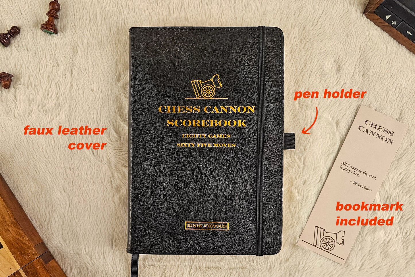 Chess Notation Scorebook - Rook Edition