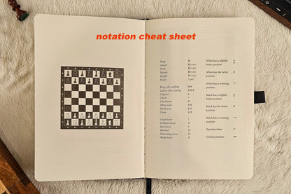 Chess Notation Scorebook - Rook Edition