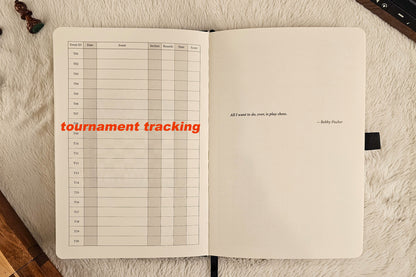 Chess Notation Scorebook - Rook Edition