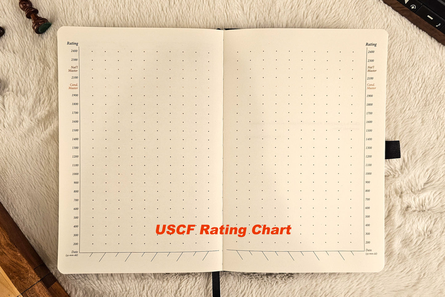 Chess Notation Scorebook - Rook Edition